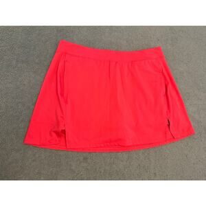 All in Motion Coral Athletic Skort Built-In Shorts Size XL